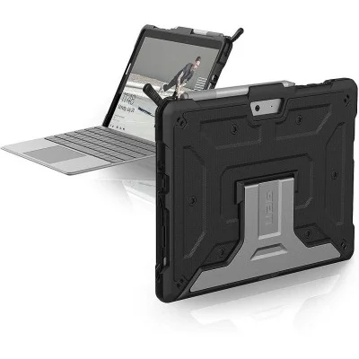 Uag Microsoft Surface Go 1/2/3 Metropolis Case - Black